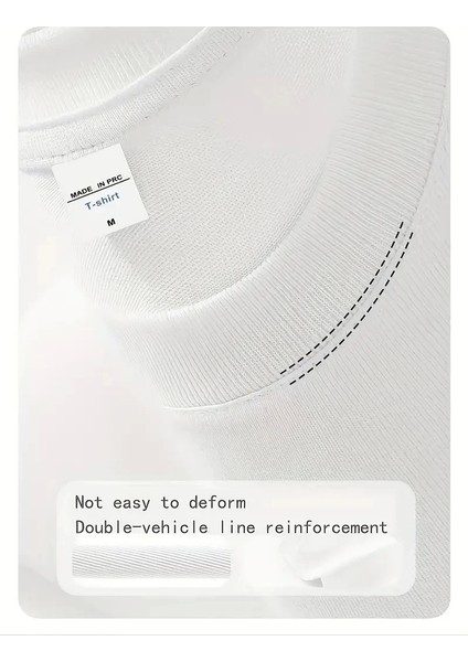 Day One Baskılı Oversize Bisiklet Yaka T-Shirt - Beyaz fırsatları