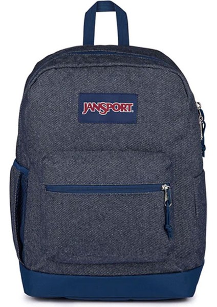 Cross Town Plus Remix Indigo Denim Sırt Çantası EK0A5BJ61W0