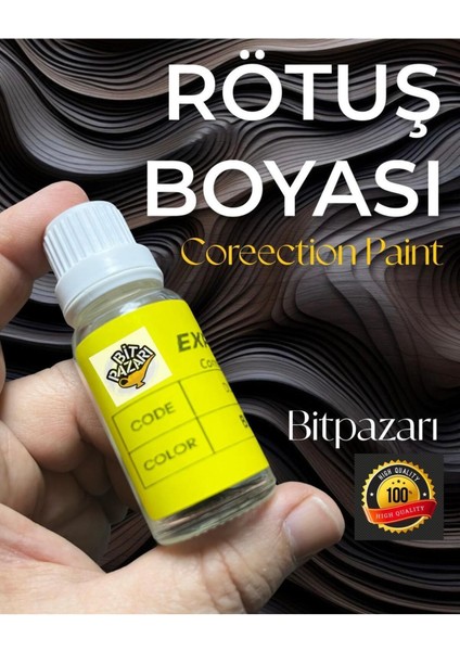 630 Gri Füme - Profesyonel Rötüş Boyası - Taş Izi ve Çizik Giderici