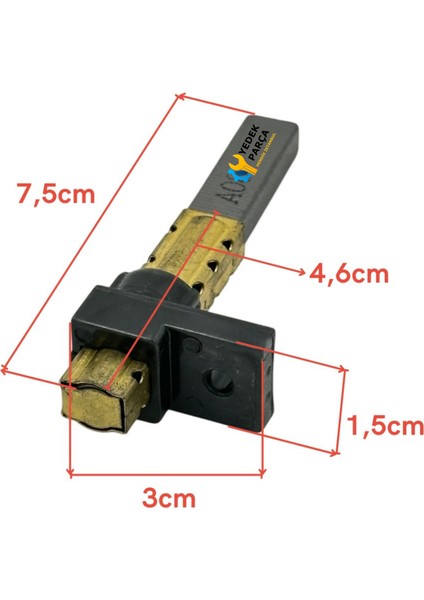 Fantom Uyumlu Universal Wd 1700 Süpürge Motor Kömürü (Ölçüleri Kontrol Ediniz) fiyatları