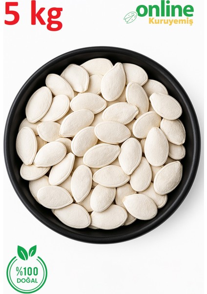 Sade Kavrulmuş Kabak Çekirdeği 5 kg