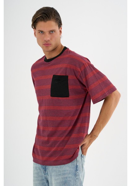 Alexandergardı Cep Detaylı Çizgili T-Shirt fiyatları