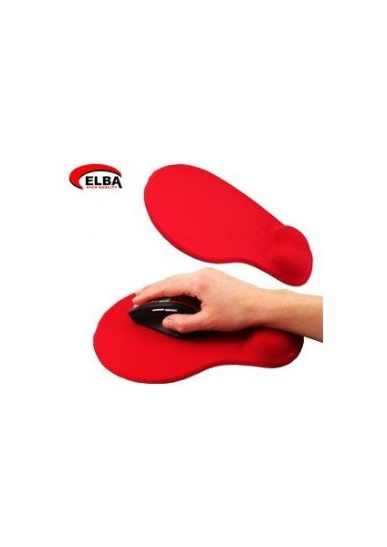 K06152 Bileklikli Jel Mouse Pad Kırmızı fırsatları