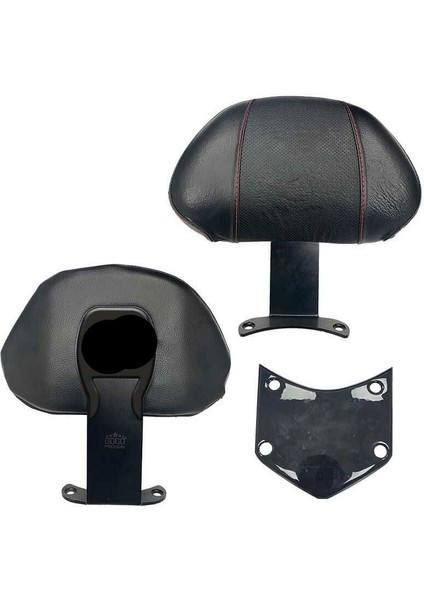 Kuba Mondial 125 Strada Uyumlu Kırmızı Desen Sissy Bar