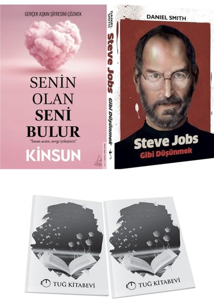 Senin Olan Seni Bulur ve Steve Jobs Gibi Düşünmek + Hediyeli