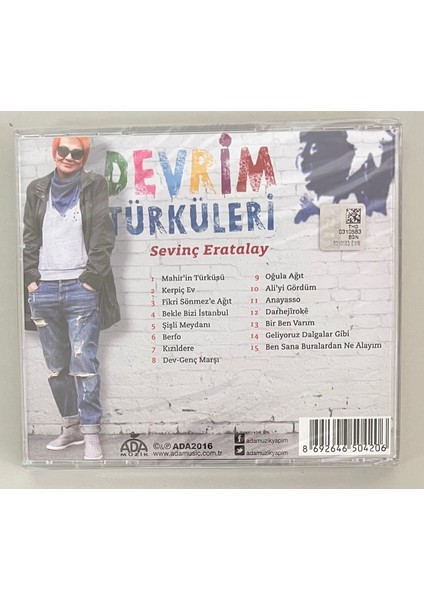 Sevinç Eratalay Devrim Türküleri CD (Jelatininde Sıfır Dönem Baskı Cd) fiyatları