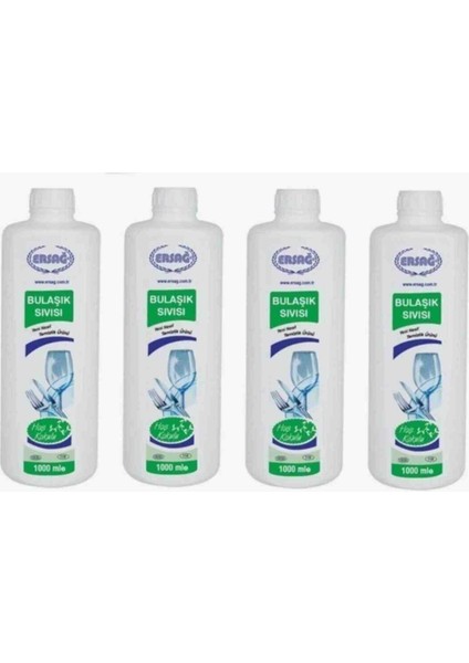 Bulaşık Sıvısı Hoş Kokulu x 4 Adet 1000 ml