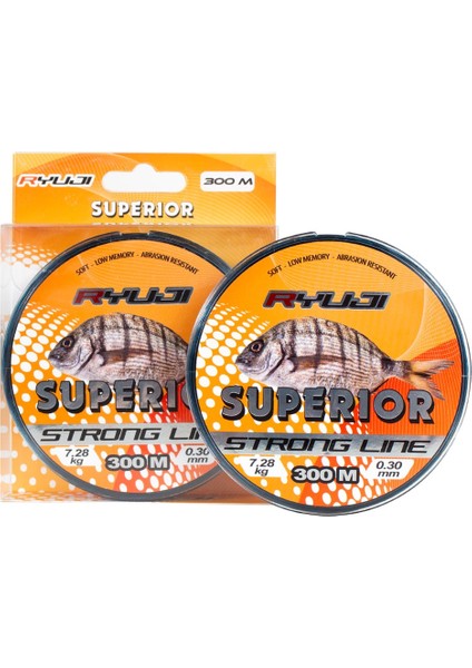 Superior Carp Blue 300M Monofilament Misina Kalınlık (Mm) : 0,25MM