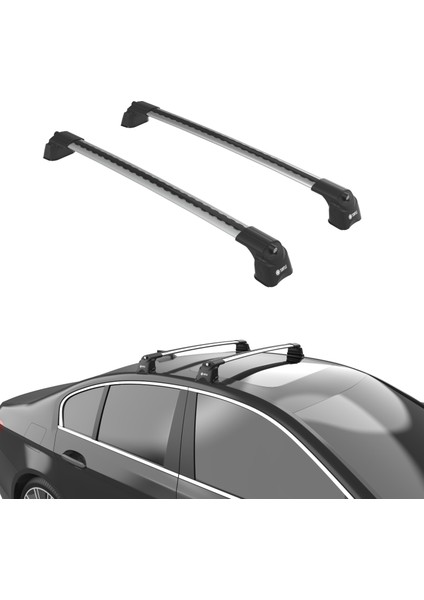 Citroen Berlingo 2008-2018 Ara Atkı Air3 Gri