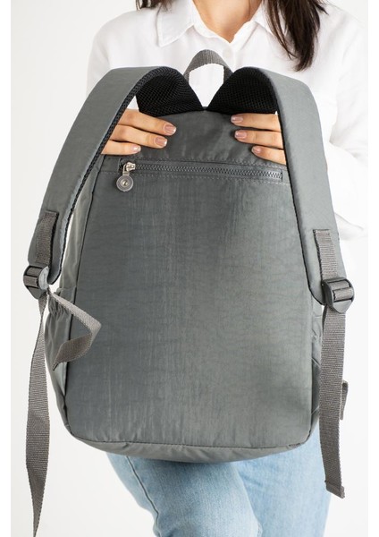 Unisex Okul Çantası Klinkır Kumaş Sırt Çantası Çok Cepli Hafif Yağmur Geçirmez 42*30 cm modelleri