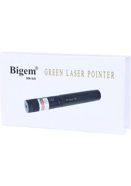 Şarjlı Yeşil Lazer Pointer 1000mw Bm-520 fiyatları