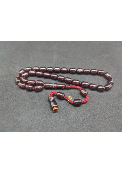 Muhammed Dabbas Usta Eseri El Boy Alman Faturan Sıkma Kehribarı Sertifikalı 8228