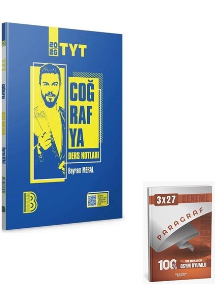 Benim Hocam 2026 Yks Tyt Coğrafya Ders Notları+Anla Kazan Paragraf