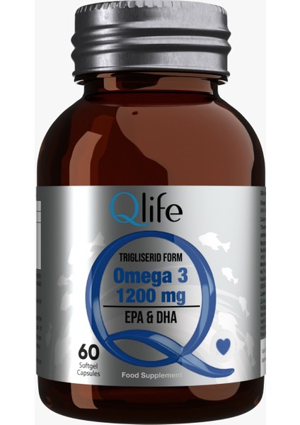 Omega 3 1200 Mg Softjel Takviye Edici Gıda