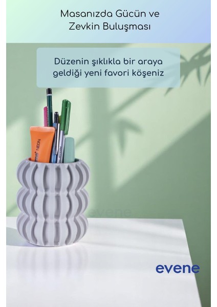 Kalemlik Masa Kalemliği Organizer Kalemlik Beyaz Renk Model 75 fiyatları