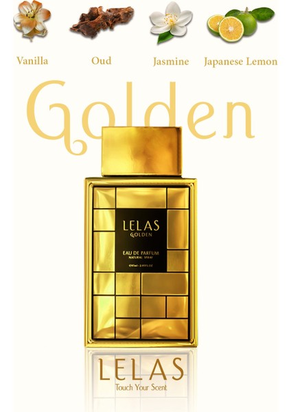 810 Golden 85 ML EDP – Meyvemsi Çiçeksi Odunsu Unisex Parfüm