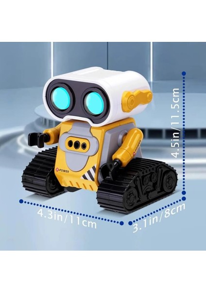 Uzaktan Kumandalı El Hareketlerine Duyarlı Wall-E Benzeri Oyuncak Robot 12 Cm. indirimleri