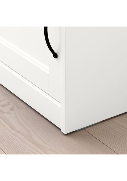 Songesand Komodin 42 x 40 cm Beyaz Kapaklı Kablo Çıkışlı Dolap fiyatları