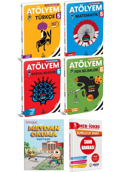 5. Sınıf Atölye Seti + 5. Sınıf Bursluluk Soru Bankası
