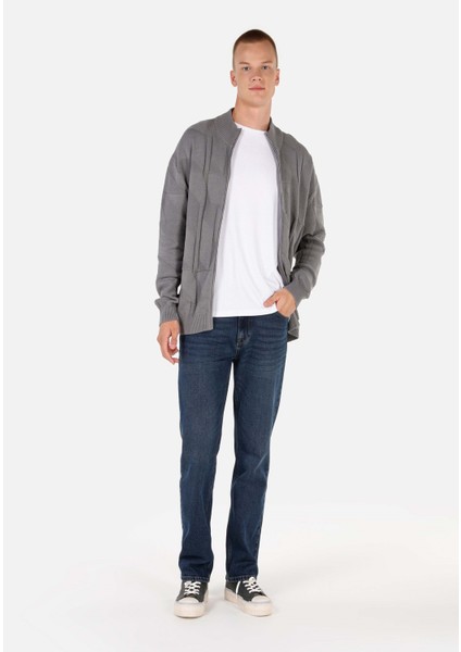 Regular Fit Erkek Gri Hırka fiyatları