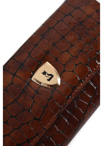 Seyhan Hakiki Deri Gold Detaylı Kadın Kartlık ve Cüzdan modelleri