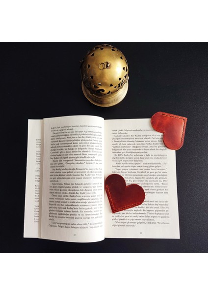 El Yapımı Hakiki Deri Kitap Ayracı fiyatları