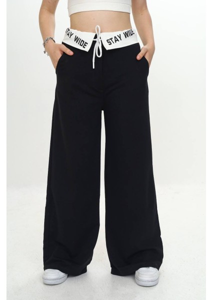 Kız Çocuk 2 Iplik Garnili %100 Pamuk Eşofman ALTI-292-EŞA-0005