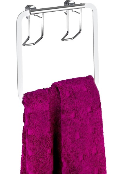 Gbmotion Vakumlu Paslanmaz Çelik Havlu Askısı – Parlak Krom, Delmeden Montaj, 17X17 cm modelleri