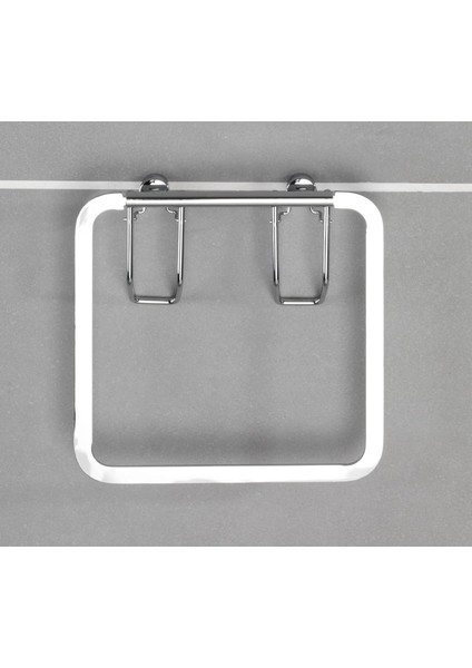 Gbmotion Vakumlu Paslanmaz Çelik Havlu Askısı – Parlak Krom, Delmeden Montaj, 17X17 cm indirimleri