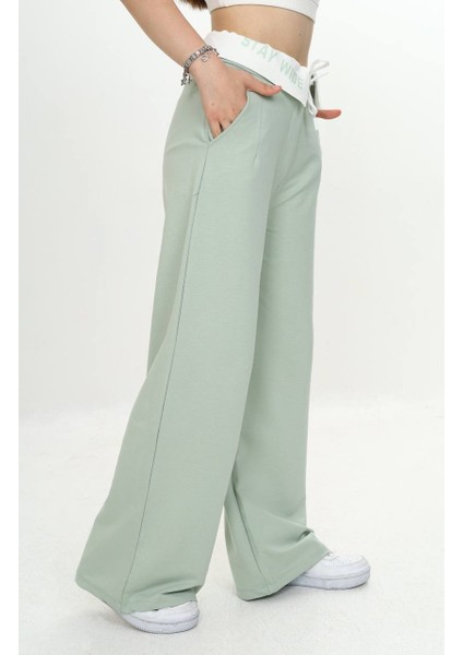 Kız Çocuk Garnili %100 Pamuk Spor PANTOLON-EŞA-2005 modelleri