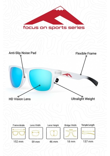 Agrı-Xl Sport Series Unisex Güneş Gözlüğü indirimleri