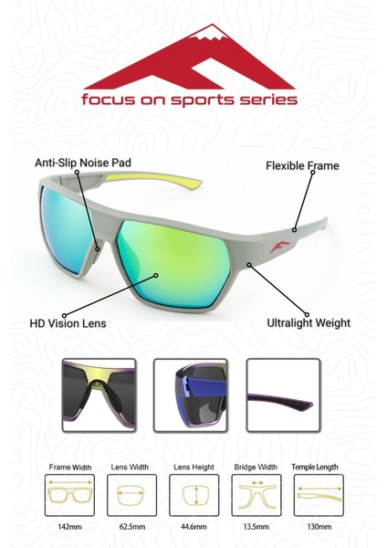 Makalu Sport Series Unisex Güneş Gözlüğü indirimleri