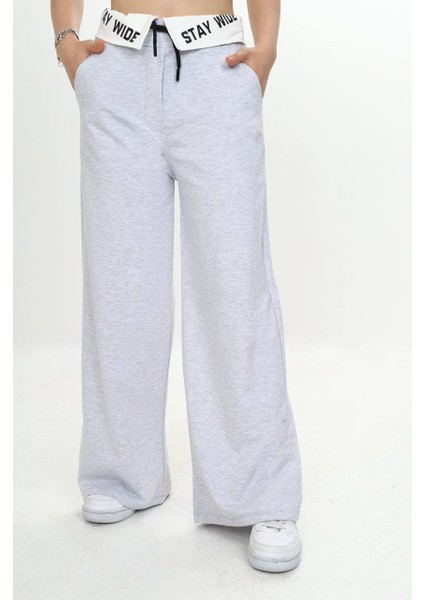 Kız Çocuk Garnili %100 Pamuk Spor PANTOLON-EŞA-2005 indirimleri