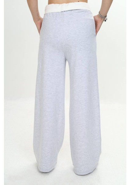 Kız Çocuk Garnili %100 Pamuk Spor PANTOLON-EŞA-2005