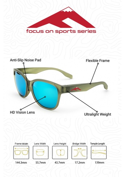 Fuji Sport Series Unisex Güneş Gözlüğü indirimleri