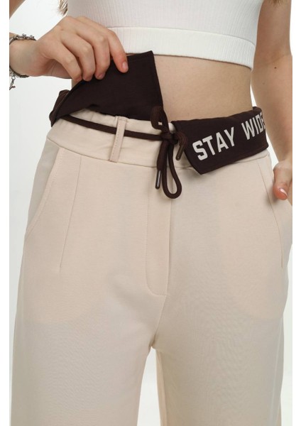 Kız Çocuk Garnili %100 Pamuk Spor PANTOLON-EŞA-2005 fiyatları