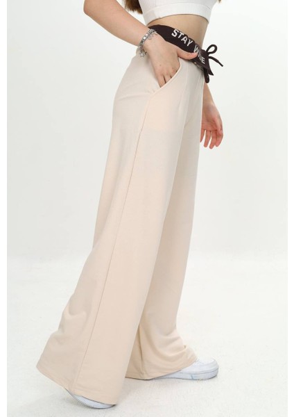 Kız Çocuk Garnili %100 Pamuk Spor PANTOLON-EŞA-2005 modelleri