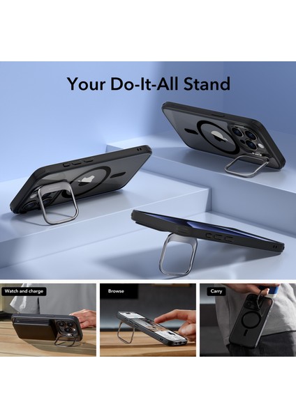 Iphone 15 Pro Halolock Magsafe Classic Hybrid Silikon Kılıf Standlı fiyatları