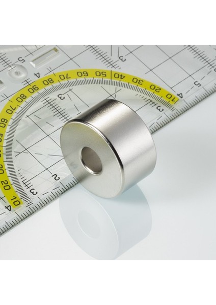 1 Adet 22MM x Del.çapı 5mm x 10MM Delikli Güçlü Neodyum Mıknatıs modelleri