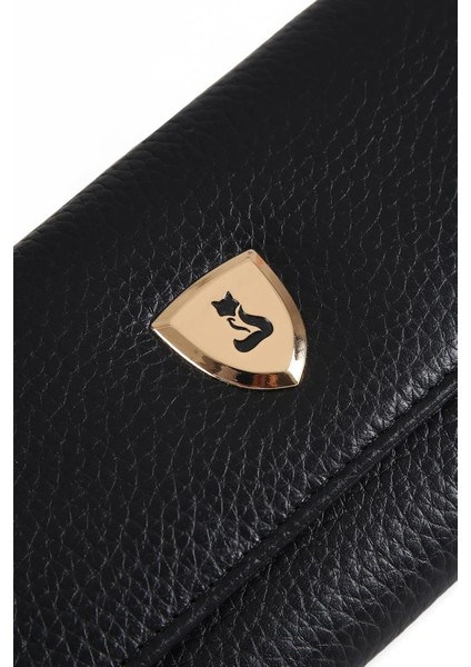 Alya Hakiki Deri Gold Detaylı Kadın Kartlık ve Cüzdan modelleri