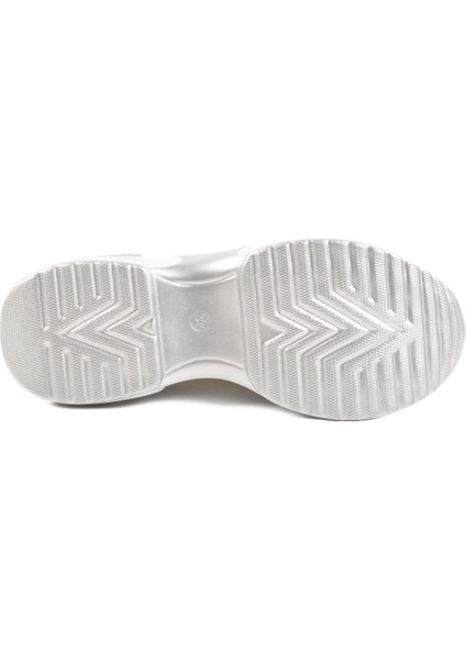 702322 Z Beyaz Kadın Taşlı Günlük Ayakkabı indirimleri
