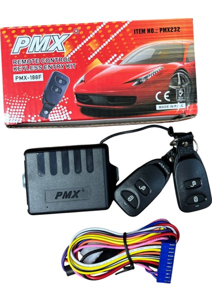 12 Volt Uzaktan Kumanda Açma Kapama Merkezi Kilit PMX232