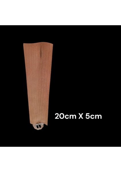Ahşap Şömine Fitili 10 Adet Ayaklı Set -20 mm x 50 mm