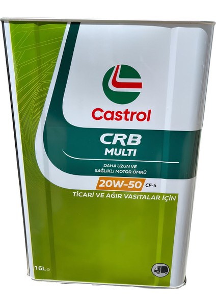 Crb Multi 20W/50 Cf-4 16 Litre Ticari ve Ağır Vasıtalar Için Motor Yağı