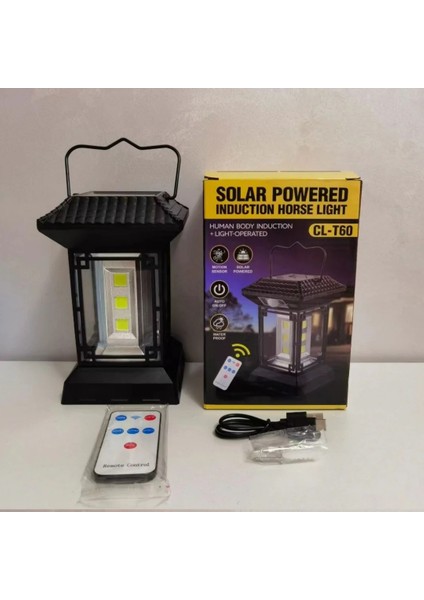 Uzaktan Kumandalı Cl-T60 Solar Led Lamba - 2400mah Pil Kapasiteli, Kamp Lambası fiyatları