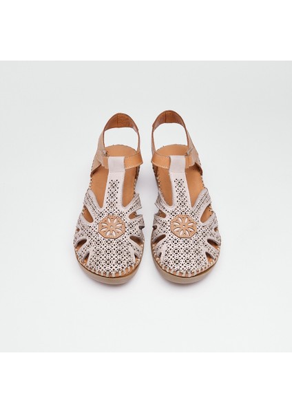Günlük Hakiki Deri Kadın Sandalet modelleri