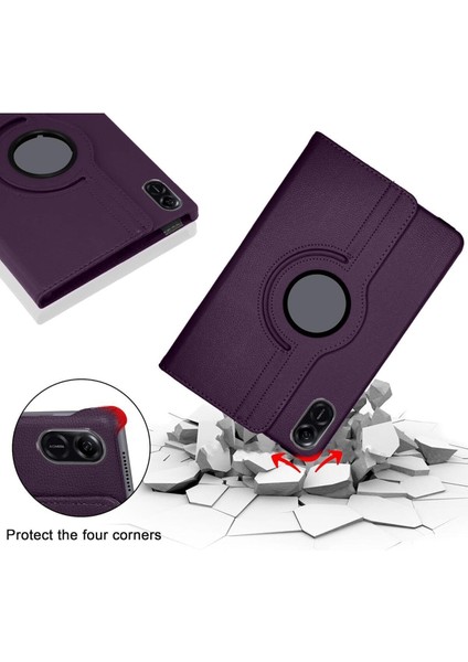 Xiaomi Redmi Pad 2 11 Inç Uyumlu 360° Dönebilen Uyku Modlu Standlı Pu Deri Tablet Kapaklı Kılıf fırsatları