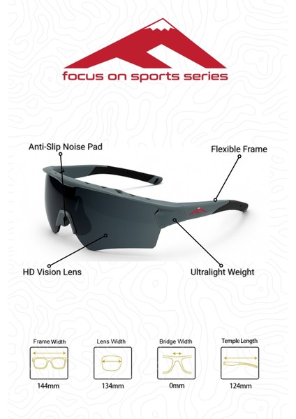 Falco+ Sport Series Unisex Güneş Gözlüğü indirimleri