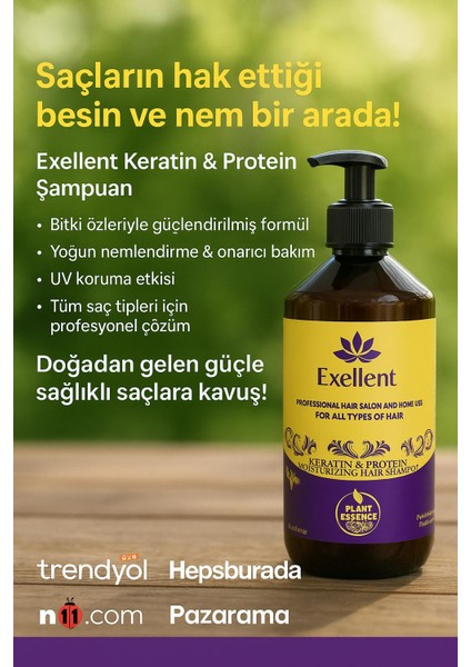 Keratin & Protein Sampuani fiyatları