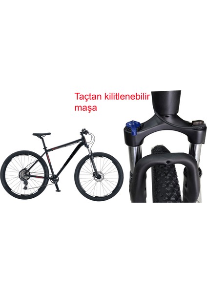 Ng Team 100-9 29HD 19 Kadro 9 Vites Hidrolik Disk Fren Dağ Bisikleti (175/185 cm Arası Boy) fiyatları